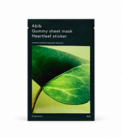 Abib Gummy Sheet Mask Heartleaf Sticker 1 pezzo