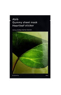 Abib Gummy Sheet Mask Heartleaf Sticker 1 pezzo