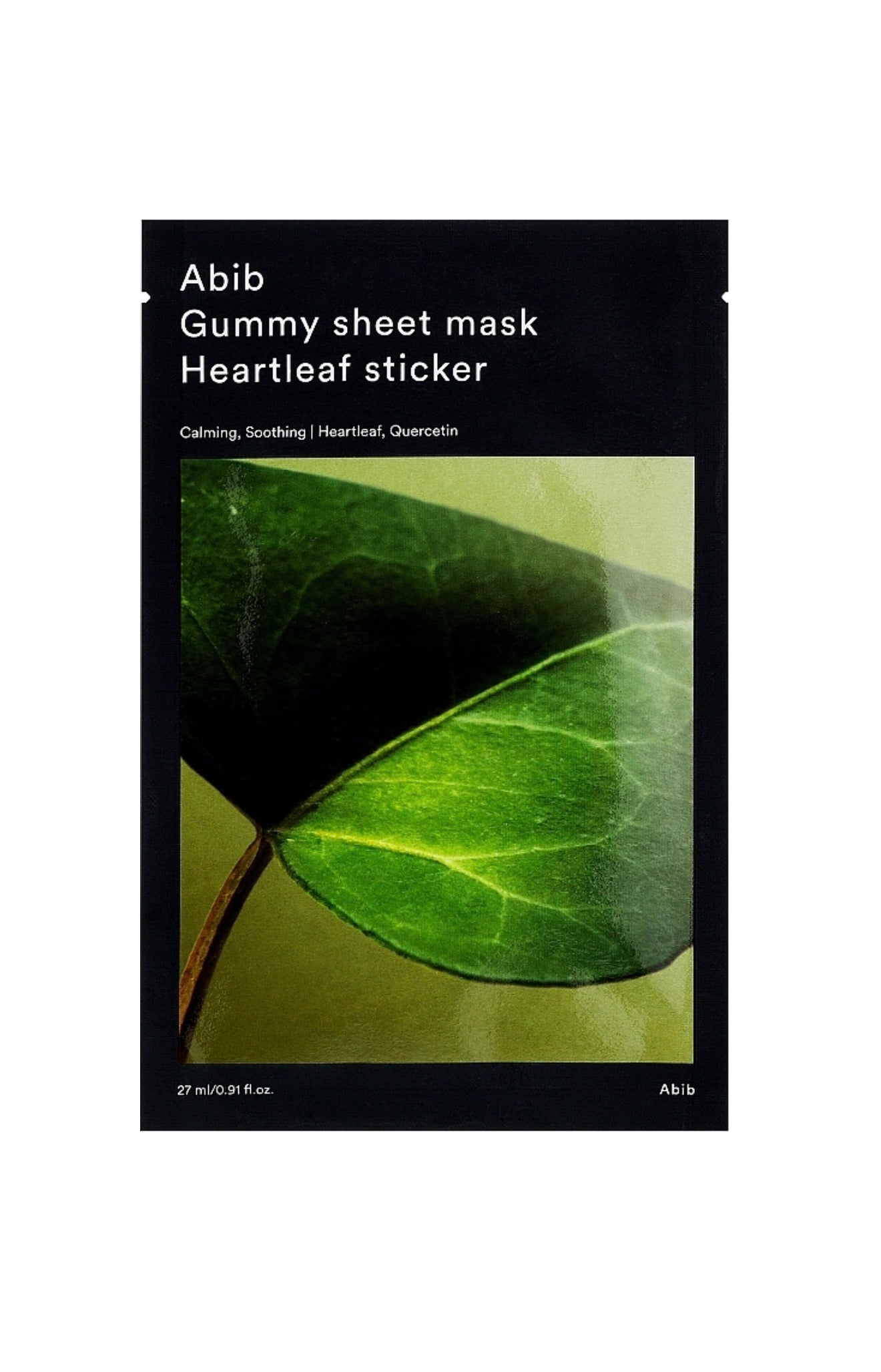 Abib Gummy Sheet Mask Heartleaf Sticker 1 pezzo