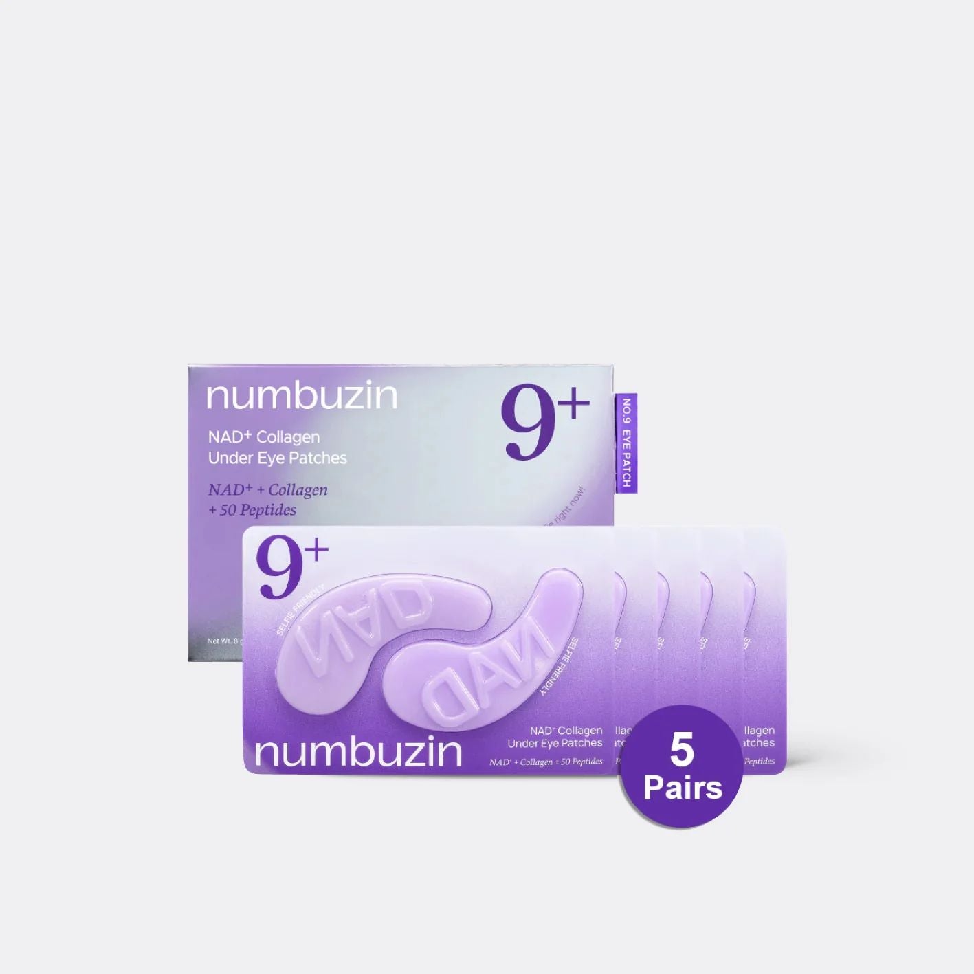 No.9 NAD+ Collagen Under Eye Patches di Numbuzin