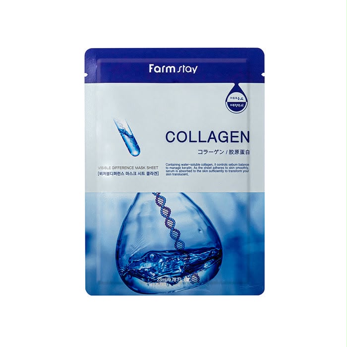 Farmstay Visible Difference Mask Sheet Collagen 23ml