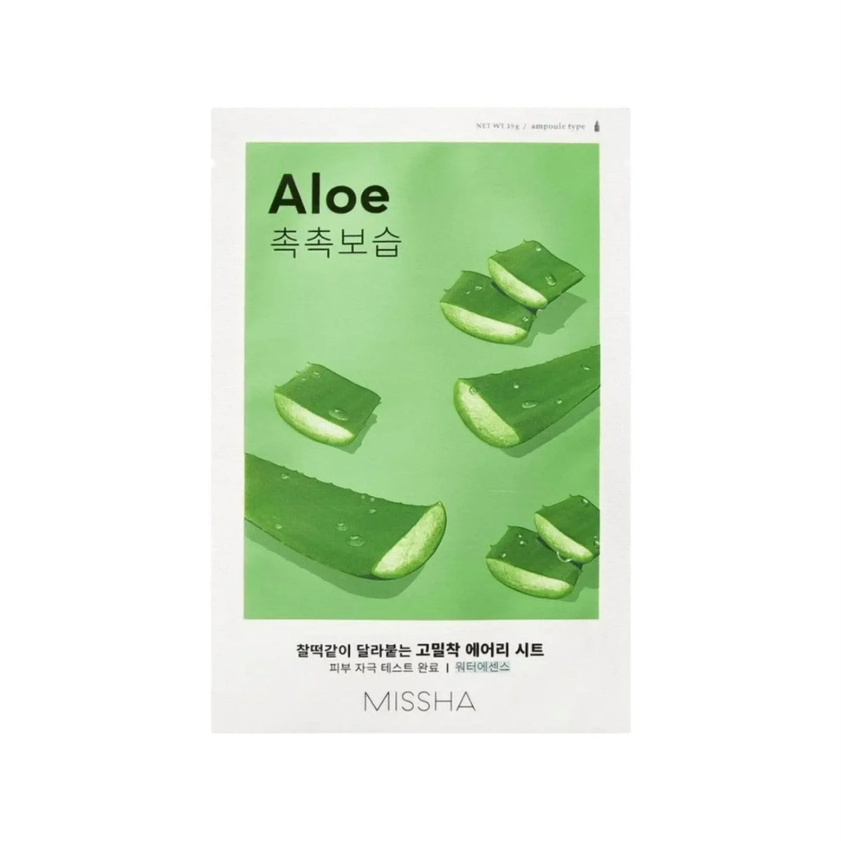 MISSHA – Airy Fit Sheet Mask Aloe – 19 g