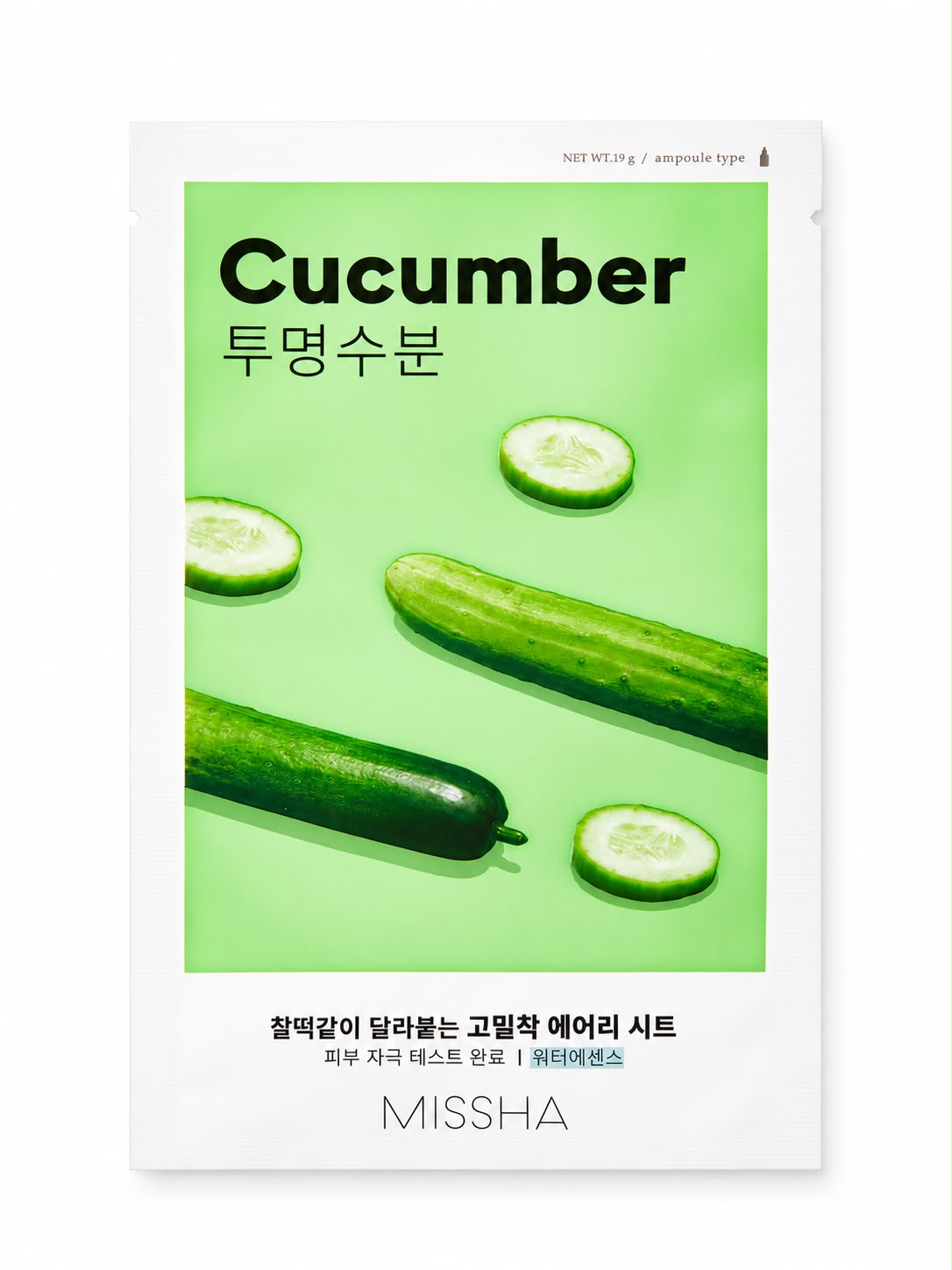 MISSHA Airy Fit Sheet Mask Cucumber 19g