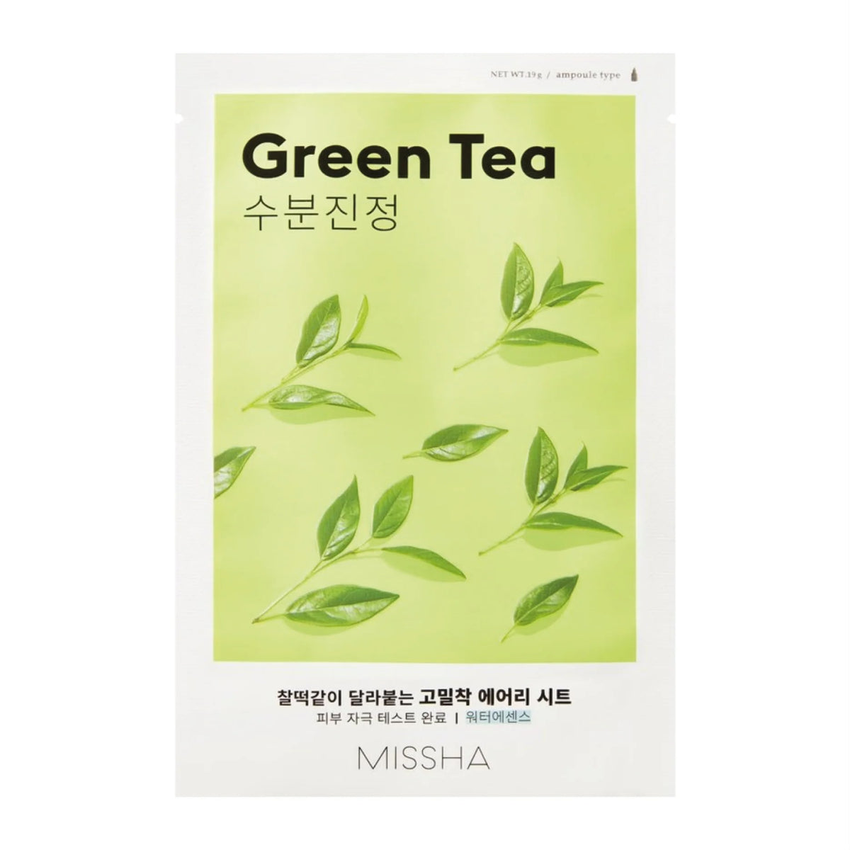 MISSHA Airy Fit Sheet Mask Green Tea 19g