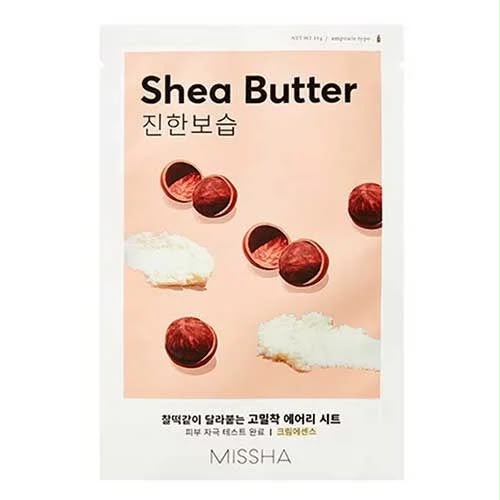 MISSHA – Airy Fit Sheet Mask Shea Butter – 19 g