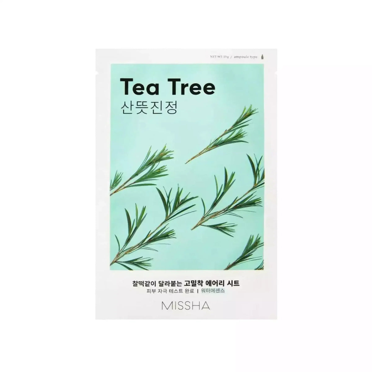MISSHA – Airy Fit Sheet Mask Tea Tree – 19 g