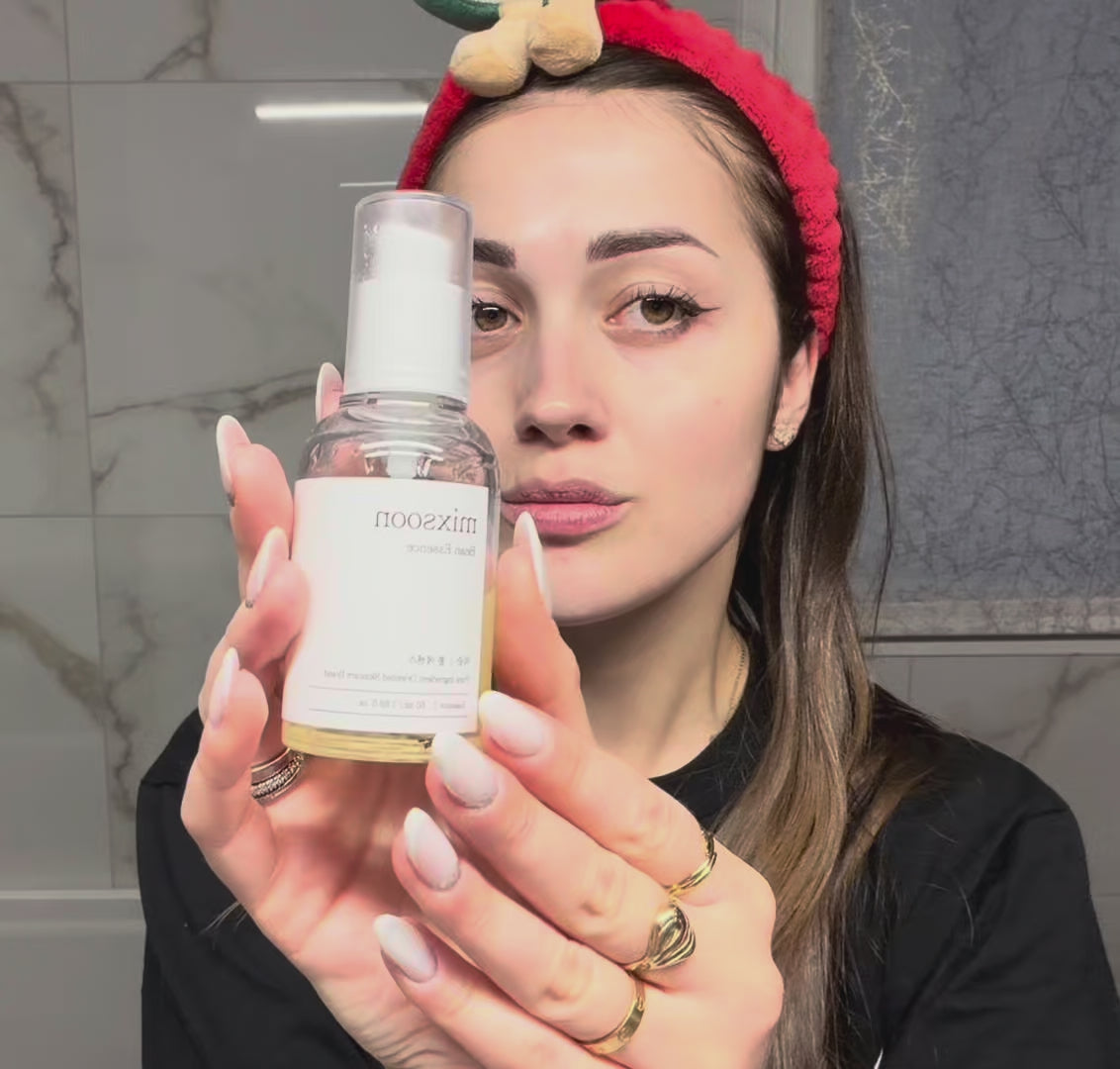 Mixsoon Bean Essence – Essenza viso riequilibrante e levigante 30ml