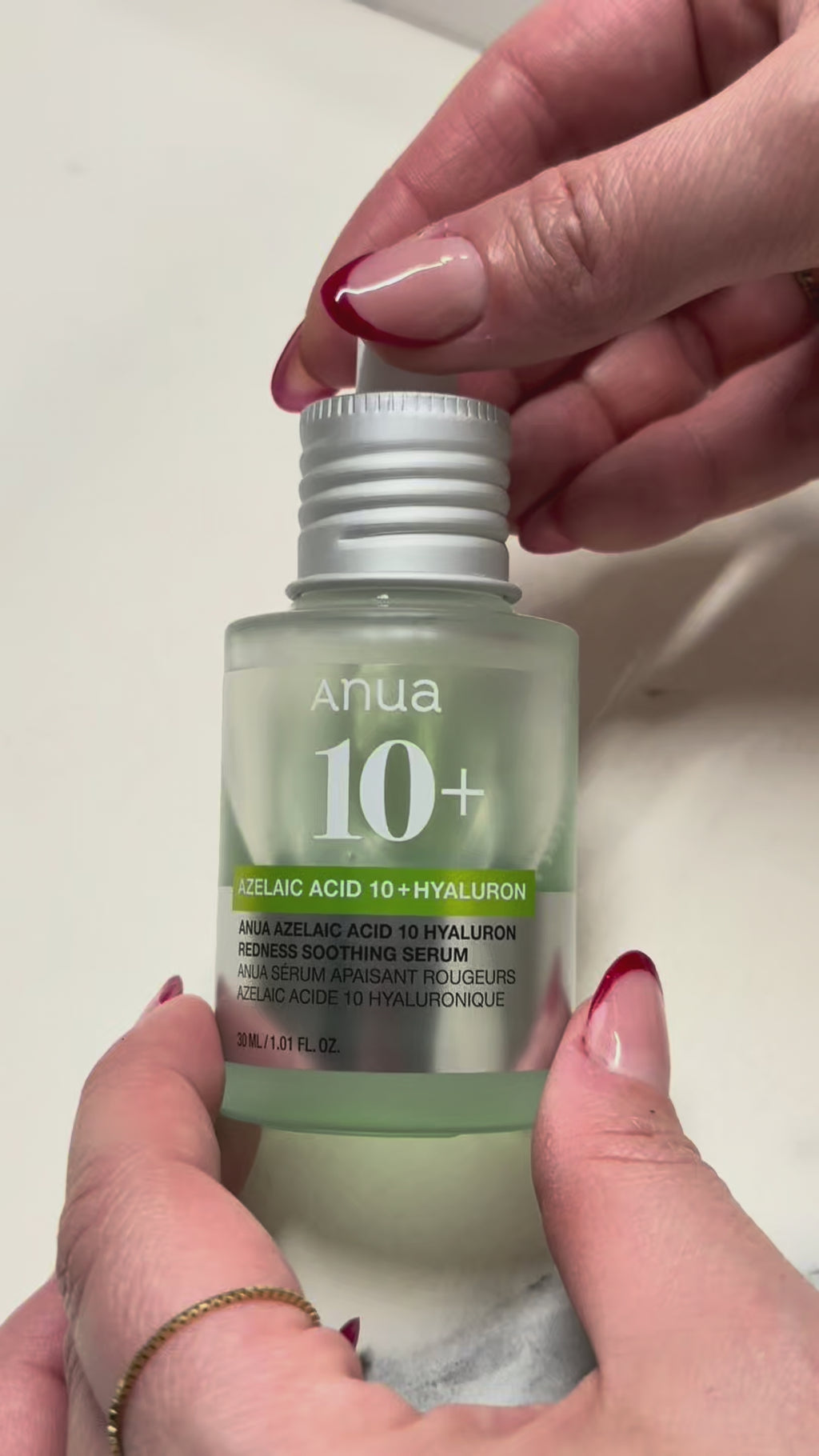 Anua Azelaic Acid 10% + Hyaluron – Redness Soothing Serum 30ml